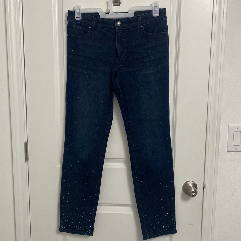 Chico’s Platinum demim Blue Jeans 1